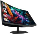 SCEPTRE 24-Inch Curved Gaming Monitor with Speakers