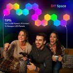 TISOFU RGB Hexagon LED Gaming Wall Lights