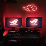 Red Cloud Anime LED Neon Sign for Gaming