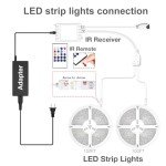DAYBETTER 61m Smart LED Light Strip with Remote