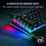 Razer BlackWidow V4 Mechanical Gaming Keyboard - Green Switches