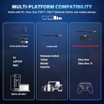 Vakedy HW11 Gaming Headset for PS4, PS5, Xbox