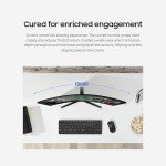 SAMSUNG 24" FHD Curved Monitor with Game Mode