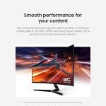 SAMSUNG 24" FHD Curved Monitor with Game Mode