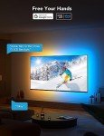 RGBIC TV Backlight with Music Sync & Voice Control