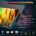 15.6" FHD Portable Gaming Monitor with Speakers