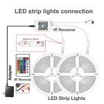 DAYBETTER 200ft LED Strip Lights with App Control