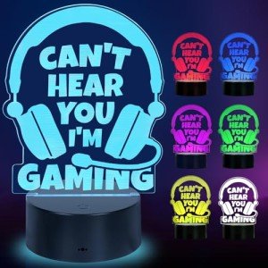 LED Gaming Night Light - Perfect Gift for Gamers
