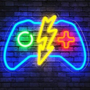 Dimmable Gamer Neon Sign for Gaming Room