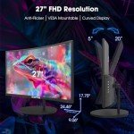 Sceptre 27" Curved FHD 1080p LED Monitor