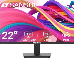 SANSUI 22" 1080p FHD IPS Gaming Monitor