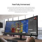 SAMSUNG 34-Inch Ultrawide QHD Curved Gaming Monitor