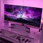 CRUA 30" Curved Gaming Monitor, 144Hz/200Hz Computer Monitor, WFHD(2560 * 1080P) 1500R VA Screen, 99% sRGB PC Monitors Support FreeSync, Wall Mount Install(HDMI, DP)- Black