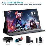 KYY 15.6" Portable 1080P Gaming Monitor