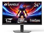 SANSUI 24" 180Hz Gaming Monitor with FreeSync