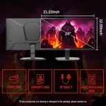 SANSUI 24" 180Hz Gaming Monitor with FreeSync