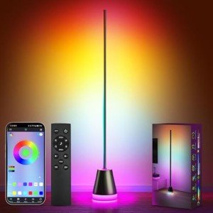 Smart RGB LED Floor Lamp with Music Sync