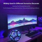 RGB Dodecahedron Gaming Desk Lamp – Colorful Ambiance