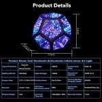 RGB Dodecahedron Gaming Desk Lamp – Colorful Ambiance