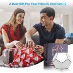 RGB Dodecahedron Gaming Desk Lamp – Colorful Ambiance