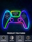 Lumoonosity Neon LED Gaming Sign with Timer