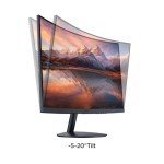 KOORUI 24" Full HD Curved Gaming Monitor