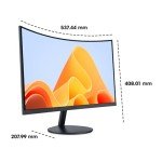 KOORUI 24" Full HD Curved Gaming Monitor