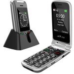 Artfone 4G Senior Flip Phone with SOS Button