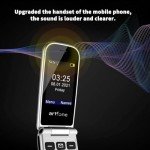 Artfone 4G Senior Flip Phone with SOS Button