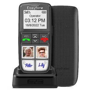Easyfone T6 4G Easy Cell Phone for Seniors