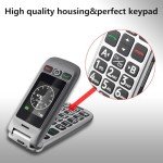 Artfone 4G Senior Flip Phone with SOS Button