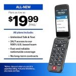 Lively Jitterbug Flip2 - Senior-Friendly Red Phone