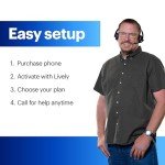Lively Jitterbug Flip2 - Senior-Friendly Red Phone