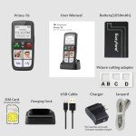 Easyfone T6 4G Easy-to-Use Phone for Seniors