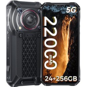 OUKITEL WP33 Pro: Rugged 5G Smartphone with 22000mAh Battery