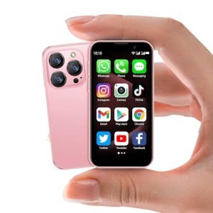 Kids' Mini Smartphone with HD Touch Screen - Pink
