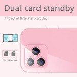 Hipipooo Mini 4G Smartphone for Kids - Cute Pink