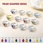 Sterling Silver Ruby Halo Ring for Women