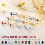 Gold Oval Halo Ruby Engagement Ring for Women