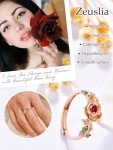 July Birthstone Ruby Ring in Sterling Silver