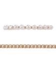 Gold Tone and Faux Pearl Bracelet Set, 4-Piece