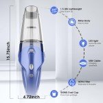 YOOHI Cordless Handheld Vacuum with LED Light