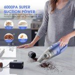 YOOHI Cordless Handheld Vacuum with LED Light