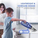 YOOHI Cordless Handheld Vacuum with LED Light