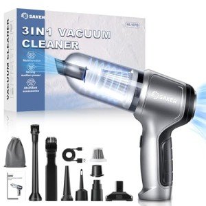Saker Cordless 3-in-1 Handheld Car Vacuum