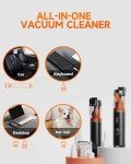 Cordless Handheld Car Vacuum with 17000Pa Suction