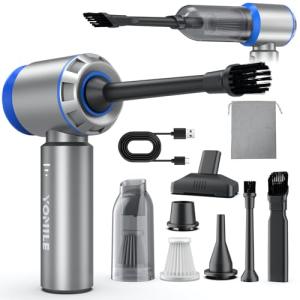 Yomile Mini Handheld Vacuum & Air Duster Combo