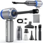 Yomile Mini Handheld Vacuum & Air Duster Combo