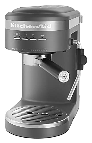 KitchenAid Semi-Automatic Espresso Machine - Charcoal Grey