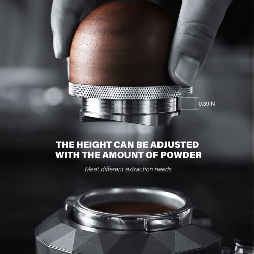 51mm Espresso Distributor and Tamper for De'Longhi